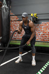 Slim Fitted Seamless Vest Dark Grey