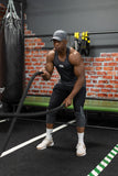 Slim Fitted Seamless Vest Dark Grey