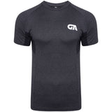 Slim Fit Breathable T - Shirt Dark Grey