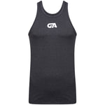 Slim Fitted Seamless Vest Dark Grey