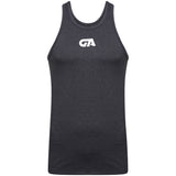 Slim Fitted Seamless Vest Dark Grey